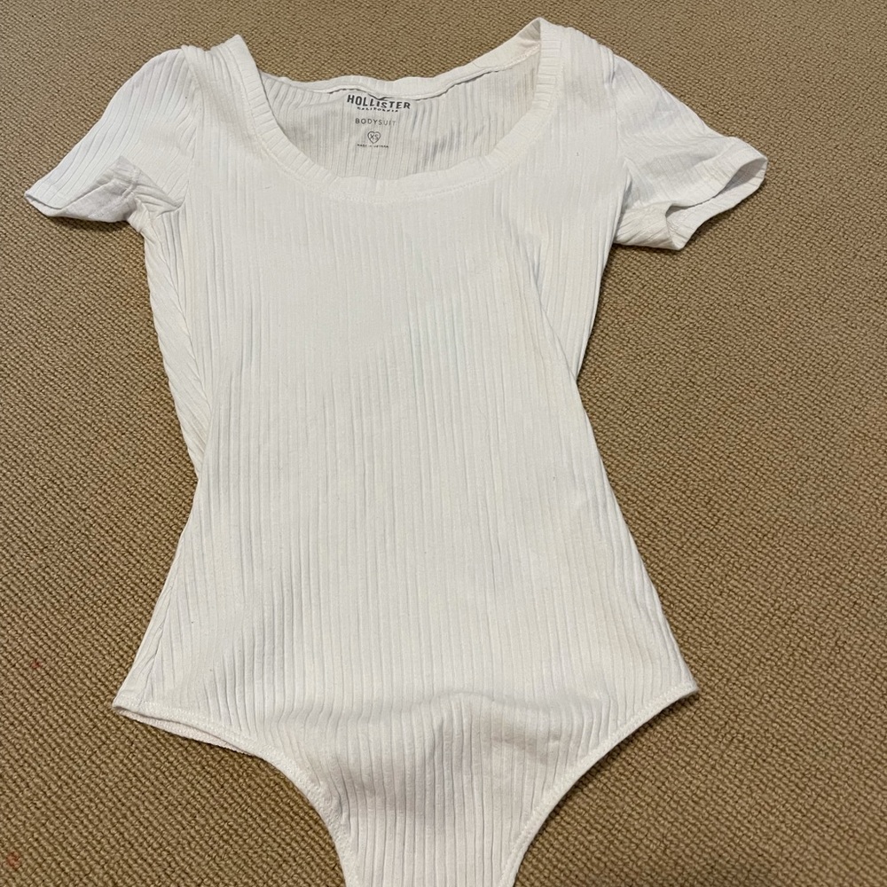 extra-small Hollister white body suit